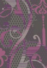 Ковер OzKaplan Scr 4073G/pink/grey/2*4