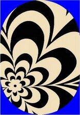 ����� Imperial Carving F115 black-l.beige ���� 3.0*4.0 Kk