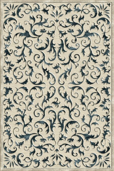 Cortex-Feizy AS VC613/teal/cream/3,05*3,95 ов