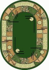 Ковер Виктория 081-170 Овал 2.2*4.1 Кл